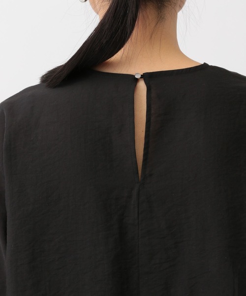 A part by（アパートバイ）の「スリーブフリルブラウス（シャツ/ブラウス・レディース・オフホワイト/ブラック・FREE）」の15枚目の写真