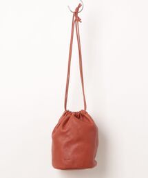 RAYAN（ラヤン）の「国産レザー 巾着バッグ /#HG-020（ショルダーバッグ）」