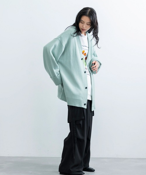 JUNRED（ジュンレッド）の「【 セットアップ対応 】ドレープパラシュートカーゴパンツ（その他パンツ・メンズ・ブラック/ブラック系その他/チャコールグレー・L/M/S）」の18枚目の写真