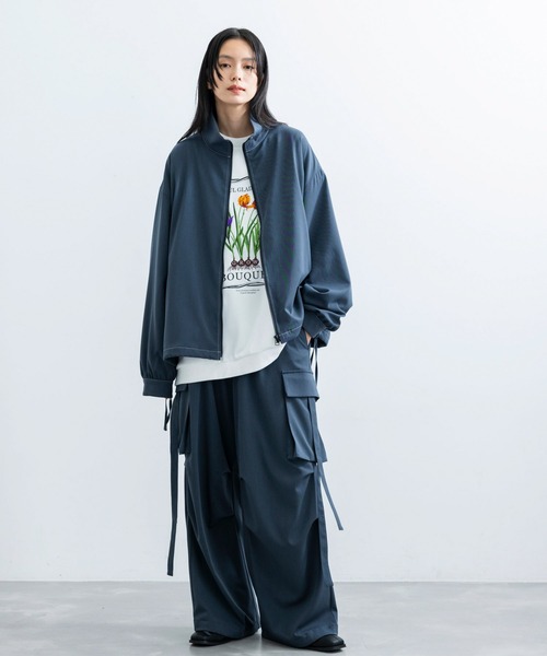 JUNRED（ジュンレッド）の「【 セットアップ対応 】ドレープパラシュートカーゴパンツ（その他パンツ・メンズ・ブラック/ブラック系その他/チャコールグレー・L/M/S）」の19枚目の写真