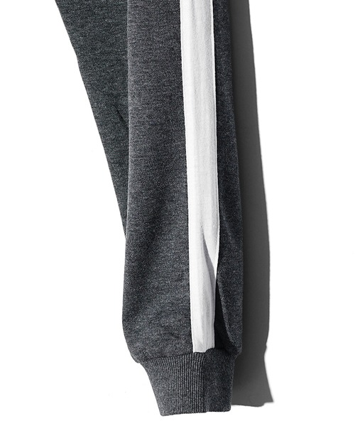 JOKER（ジョーカー）の「ポンチラインスウェットジョガーパンツ メンズ ブラック チャコール グレー（スウェットパンツ・メンズ・グレー/ブラック/チャコール・S/M/L/LL）」の18枚目の写真