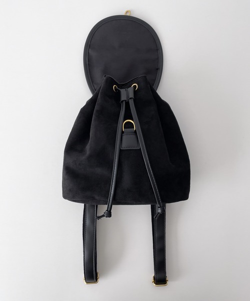 CANAL JEAN（キャナルジーン）の「El mar　フェイクスウェードミニリュック（バックパック/リュック・レディース・ブラック/ブラウン・ONE SIZE）」の14枚目の写真