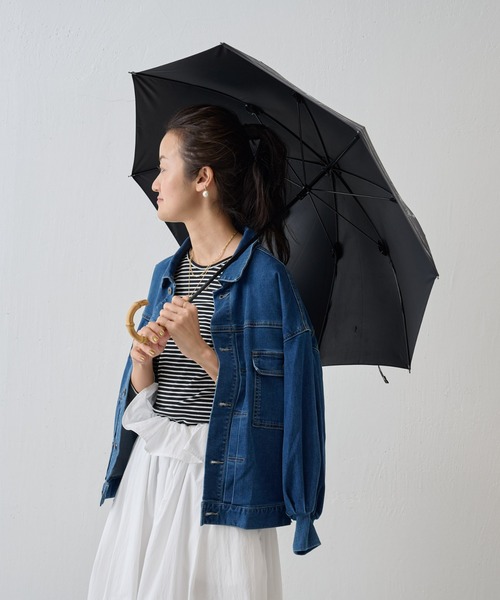 BEARDSLEY（ビアズリー）の「晴雨兼用傘（パリ）（長傘・レディース・ブラック・FREE）」の8枚目の写真