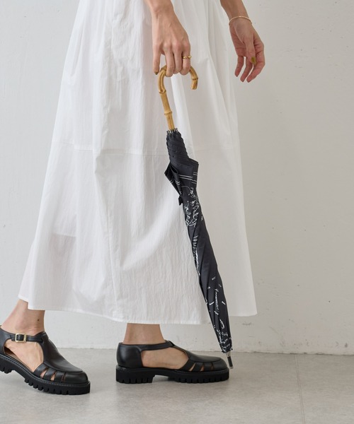 BEARDSLEY（ビアズリー）の「晴雨兼用傘（パリ）（長傘・レディース・ブラック・FREE）」の10枚目の写真