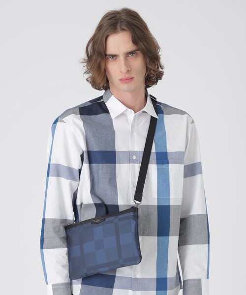 セール】シャドークレストブリッジチェックサコッシュ