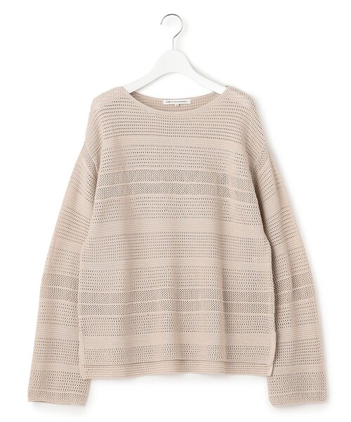 23区(ニジュウサンク)の「【洗える】レーシーコットンコード ニット(ニット/セーター・レディース・ブラック系/ベージュ系/ホワイト系・38)」の12枚目の写真