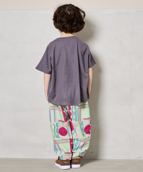 Life Support Products（ライフサポートプロダクツ）の「【COTTON from U.S.A】ドルマンTシャツ（80～150cm）（Tシャツ/カットソー・キッズ・ライトグレー/チャコール/パープル/イエロー/オレンジ/ローズ/オフホワイト/ライトグリーン・110/100/95/90/80/120/150/140/130）」の14枚目の写真