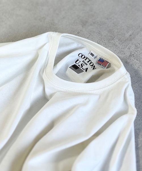 Life Support Products（ライフサポートプロダクツ）の「【COTTON from U.S.A】ドルマンTシャツ（80～150cm）（Tシャツ/カットソー・キッズ・ライトグレー/チャコール/パープル/イエロー/オレンジ/ローズ/オフホワイト/ライトグリーン・110/100/95/90/80/120/150/140/130）」の22枚目の写真