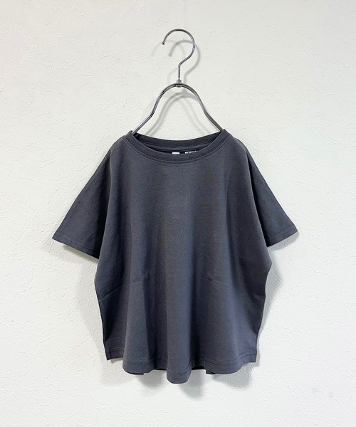 Life Support Products（ライフサポートプロダクツ）の「【COTTON from U.S.A】ドルマンTシャツ（80～150cm）（Tシャツ/カットソー・キッズ・ライトグレー/チャコール/パープル/イエロー/オレンジ/ローズ/オフホワイト/ライトグリーン・110/100/95/90/80/120/150/140/130）」の11枚目の写真