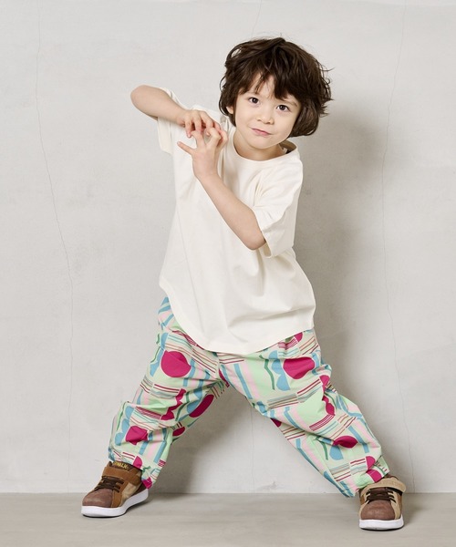 Life Support Products（ライフサポートプロダクツ）の「【COTTON from U.S.A】ドルマンTシャツ（80～150cm）（Tシャツ/カットソー・キッズ・ライトグレー/チャコール/パープル/イエロー/オレンジ/ローズ/オフホワイト/ライトグリーン・110/100/95/90/80/120/150/140/130）」の17枚目の写真