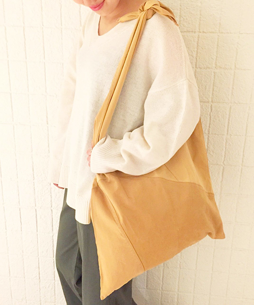 Kastane(カスタネ)の「パッチワークBAG(トートバッグ・レディース・ベージュ/カーキ/ネイビー/その他・FREE)」の1枚目の写真