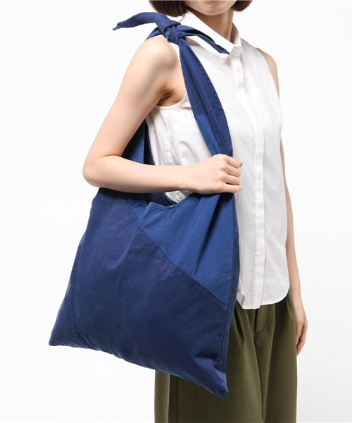 Kastane(カスタネ)の「パッチワークBAG(トートバッグ・レディース・ベージュ/カーキ/ネイビー/その他・FREE)」の10枚目の写真