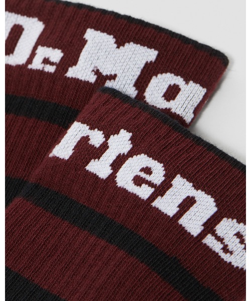 Dr. Martens（ドクターマーチン）の「Dr. Martens/ドクターマーチン アスレティック ロゴ ソックス AC681004（ソックス/靴下・レディース・ブラック・M/L/S/M）」の2枚目の写真