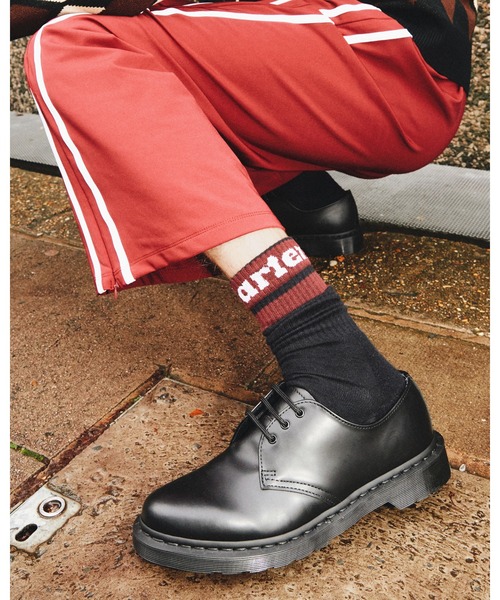 Dr. Martens（ドクターマーチン）の「Dr. Martens/ドクターマーチン アスレティック ロゴ ソックス AC681004（ソックス/靴下・レディース・ブラック・M/L/S/M）」の3枚目の写真