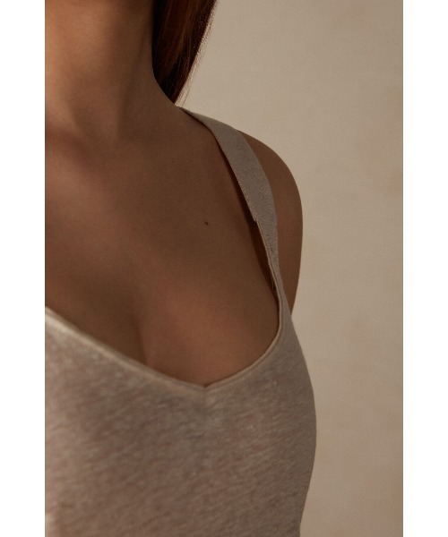 Intimissimi(インティミッシミ)の「リネン タンクトップ(タンクトップ・レディース・インディゴブルー/ホワイト/サンドベージュ/ピンクベージュ/カーキ・S/M/L)」の20枚目の写真