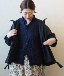 試着のみ　ジャーナルスタンダードluxe メモリータフタフードブルゾン JOURNAL STANDARD LUXE（ジャーナルスタンダード ラックス）の