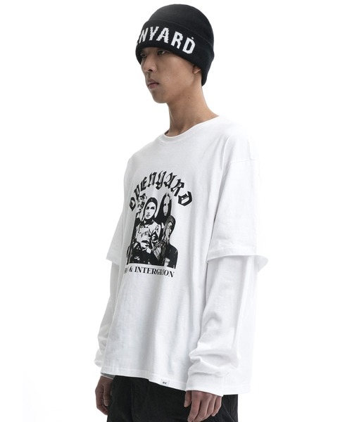 OY/オーワイ』 B.G.S LAYERED LONG SLEEVE/BGS レイヤード長袖T