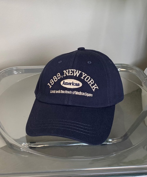 CRB（シーアールビー）の「刺繍ロゴキャップ（キャップ・レディース・ベージュ/ネイビー/ブラック/ブラウン/グリーン・F）」の5枚目の写真