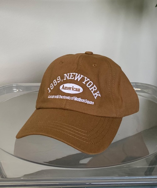 CRB（シーアールビー）の「刺繍ロゴキャップ（キャップ・レディース・ベージュ/ネイビー/ブラック/ブラウン/グリーン・F）」の2枚目の写真