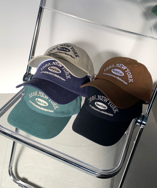 CRB（シーアールビー）の「刺繍ロゴキャップ（キャップ・レディース・ベージュ/ネイビー/ブラック/ブラウン/グリーン・F）」の9枚目の写真