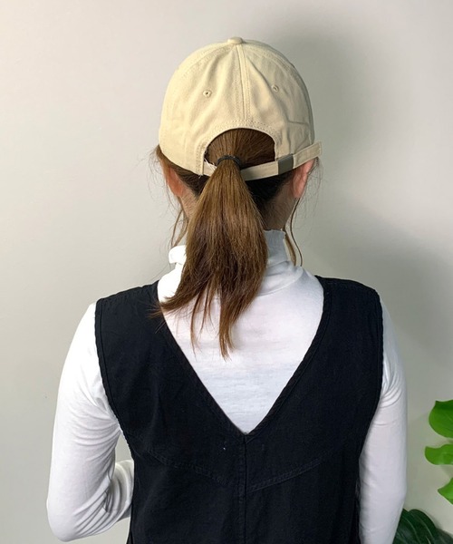 CRB（シーアールビー）の「刺繍ロゴキャップ（キャップ・レディース・ベージュ/ネイビー/ブラック/ブラウン/グリーン・F）」の19枚目の写真