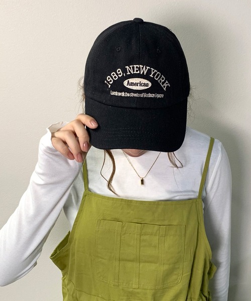 CRB（シーアールビー）の「刺繍ロゴキャップ（キャップ・レディース・ベージュ/ネイビー/ブラック/ブラウン/グリーン・F）」の20枚目の写真