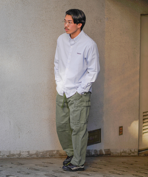 FOSTEX GARMENTS(フォステックスガーメンツ)の「【FOSTEX GARMENTS / フォステックスガーメンツ】M65 TROUSERS HEAVY VTG WASH(カーゴパンツ・メンズ・カーキ・SMALL/MEDIUM)」の16枚目の写真