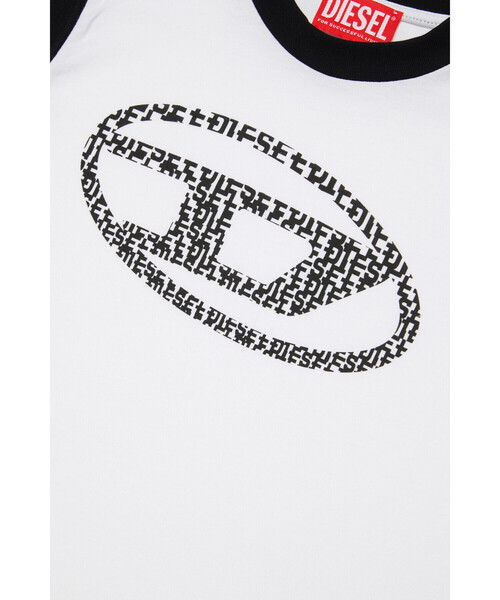 DIESEL(ディーゼル)の「キッズ Tシャツ MTGRAM(タンクトップ・キッズ・ホワイト・12Y/6Y/8Y/4Y/14Y/10Y)」の2枚目の写真
