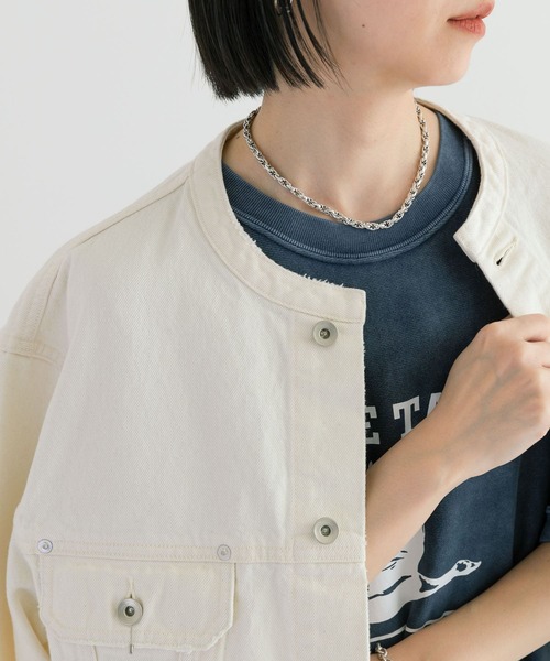PHILIPPE AUDIBERT（フィリップ オーディベール）の「PHILIPPE AUDIBERT　Elyane necklace（ネックレス・レディース・シルバー・-）」の7枚目の写真