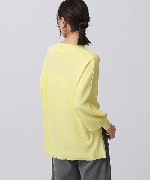 GALLEST（ギャレスト）の「◆ボリュームスリーブVネックニット（ニット/セーター・レディース・グレー/イエロー系その他/ホワイト系/グリーン系・38/34）」の17枚目の写真