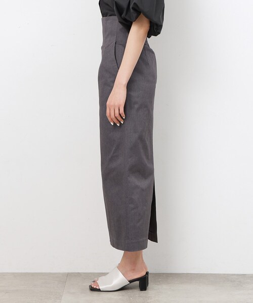 OPAQUE.CLIP（オペークドットクリップ）の「◆【大草直子さんコラボ】デニム調タイトスカート（スカート・レディース・ネイビー/ブラック・38/36/40）」の13枚目の写真