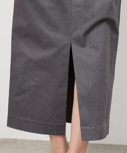 OPAQUE.CLIP（オペークドットクリップ）の「◆【大草直子さんコラボ】デニム調タイトスカート（スカート・レディース・ネイビー/ブラック・38/36/40）」の18枚目の写真