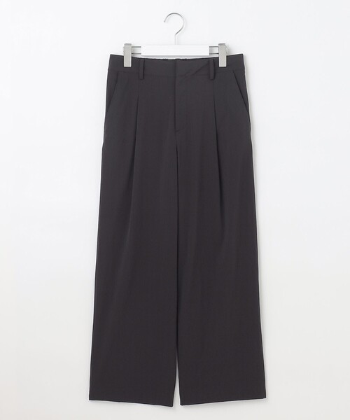 J.PRESS Ladies（J.プレス レディス）の「【洗える・撥水・接触冷感】アウトフィッター ワイド パンツ（その他パンツ・レディース・グレー系/ブラック系・S/XS/XXS）」の9枚目の写真