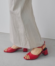 Aunt Marie's | ストラップカラーヒールサンダル(サンダル)