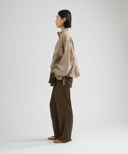 Chaos（カオス）の「Chaos(カオス)/ゴーダブルゾン（ブルゾン・レディース・グレイッシュベージュ/スミクロ/グレー系その他/モカ/ホワイト・FREE）」の17枚目の写真