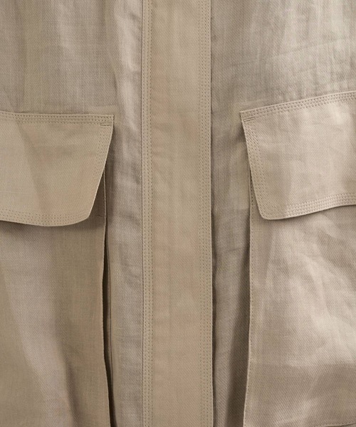 Chaos（カオス）の「Chaos(カオス)/ゴーダブルゾン（ブルゾン・レディース・グレイッシュベージュ/スミクロ/グレー系その他/モカ/ホワイト・FREE）」の22枚目の写真