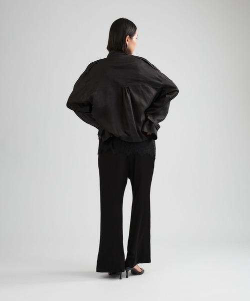 Chaos（カオス）の「Chaos(カオス)/ゴーダブルゾン（ブルゾン・レディース・グレイッシュベージュ/スミクロ/グレー系その他/モカ/ホワイト・FREE）」の6枚目の写真