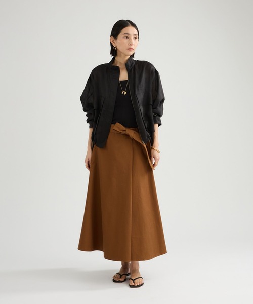 Chaos（カオス）の「Chaos(カオス)/ゴーダブルゾン（ブルゾン・レディース・グレイッシュベージュ/スミクロ/グレー系その他/モカ/ホワイト・FREE）」の10枚目の写真