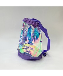 RUSTY（ラスティ）の「RUSTY/ラスティ 子供用 プールバッグ ニコちゃん柄 リュック グラデーション ビーチバッグ（バックパック/リュック）」