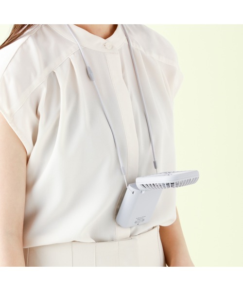 Francfranc(フランフラン)の「フレ スマートハンディファン(扇風機)(生活家電・レディース・ネイビー/ピンク/グレー/ホワイト・FREE)」の7枚目の写真