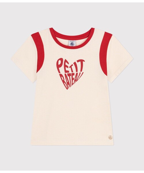 PETIT BATEAU(プチバトー)の「プリント半袖Tシャツ(Tシャツ/カットソー・キッズ・オフホワイト・4YEAR/5YEAR/3YEAR)」の4枚目の写真