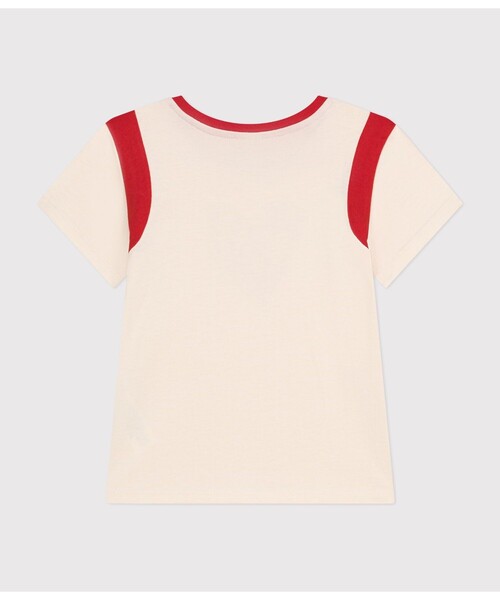 PETIT BATEAU(プチバトー)の「プリント半袖Tシャツ(Tシャツ/カットソー・キッズ・オフホワイト・4YEAR/5YEAR/3YEAR)」の5枚目の写真