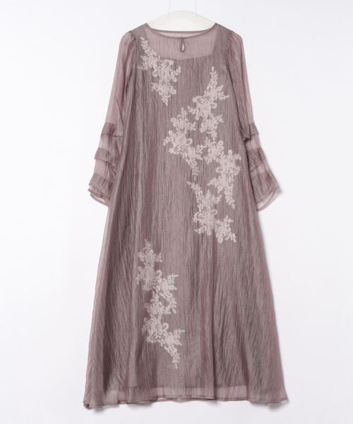 【値下中】LERURE リルアー　Sheer A-line onepiece Sheer A-line onepiece｜LE'RURE