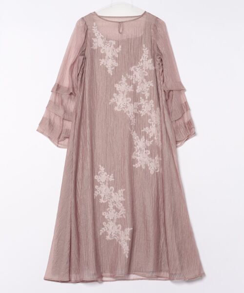 LE'RURE ドレス Sheer A-line onepiece : ZOZOTOWN Yahoo!店