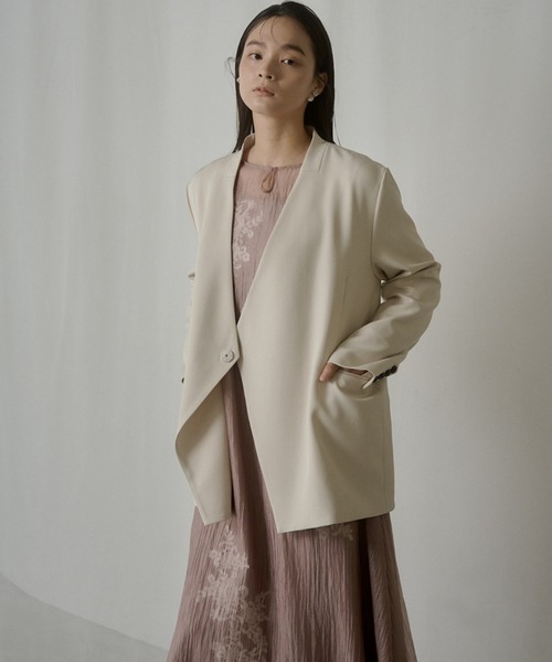 Sheer A-line onepiece（ドレス）｜LE'RURE（リルアー）の