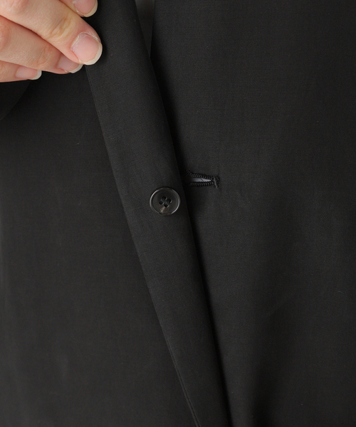 plage（プラージュ）の「RIAM キュプラブラウスジャケット（その他アウター・レディース・ブラック/ベージュ・FREE）」の16枚目の写真