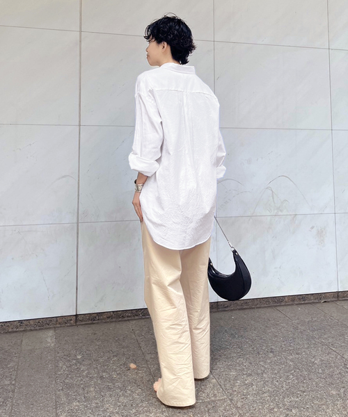 EVERYDAY I LIKE.（エヴリディアイライク）の「コットンナイロンストレートワークパンツ（その他パンツ・レディース・ベージュ/カーキ・40/38/36）」の14枚目の写真