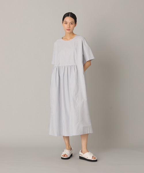 zuccaズッカ ブルー半袖ワンピースカットソー ZUCCa / TOUS JOURS / プルオーバー(M black(26)): ZUCCa| A-net