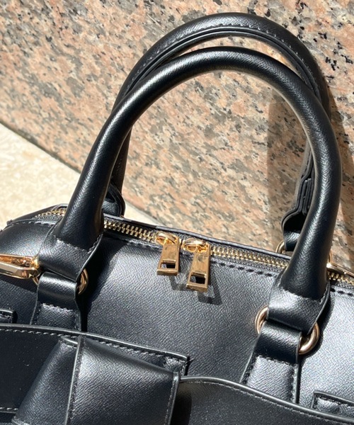 one wayザッカ（ワンウェイザッカ）の「リボン2wayミニボストンバッグ（ボストンバッグ・レディース・アイボリー/イエロー/ブラック・FREE）」の19枚目の写真