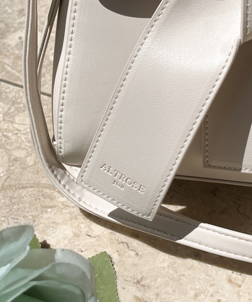 one wayザッカ（ワンウェイザッカ）の「リボン2wayミニボストンバッグ（ボストンバッグ・レディース・アイボリー/イエロー/ブラック・FREE）」の12枚目の写真